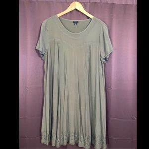 Torrid Light Olive Green Dress